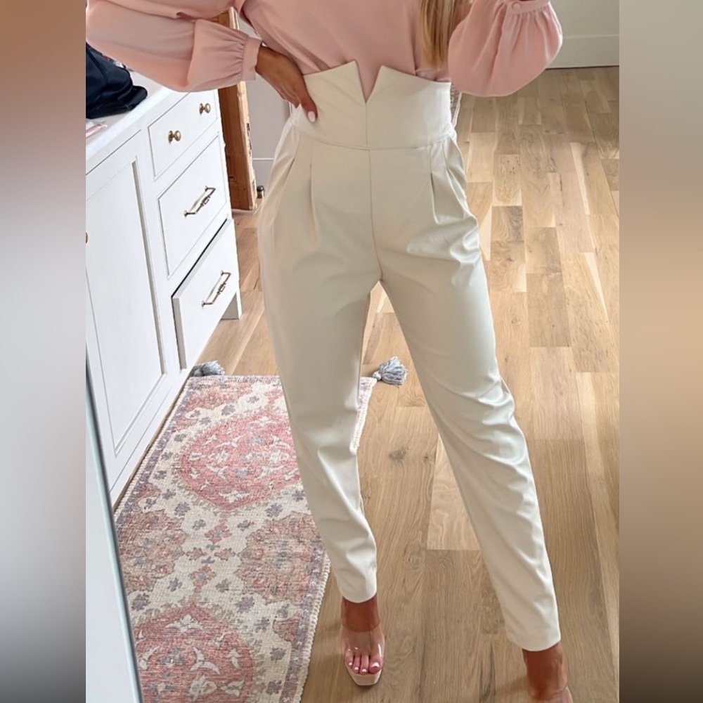 ShopTheseThree faux leather pants